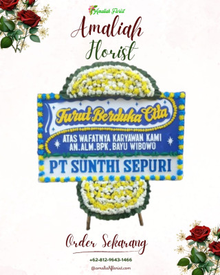 Papan Bunga Duka di Joho