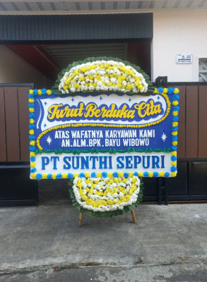 Papan Bunga Duka di Joho