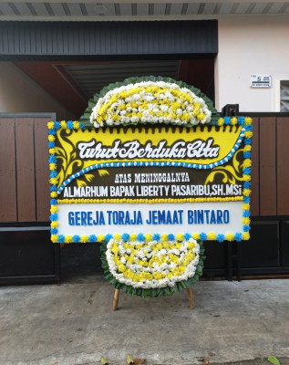 Papan Bunga Duka di Joho