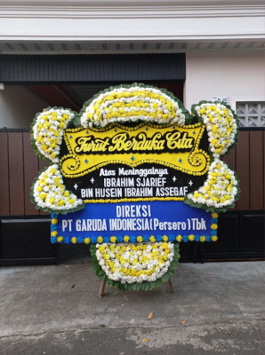 Papan Bunga Duka di Joho