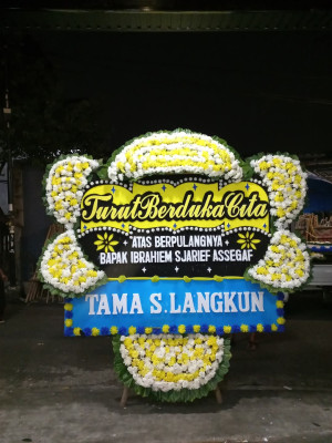 Papan Bunga Duka di Joho