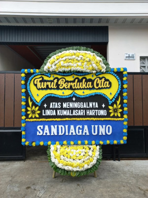 Papan Bunga Duka di Joho